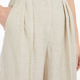 Wool wide-leg trousers