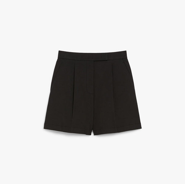 Stretch-cotton shorts
