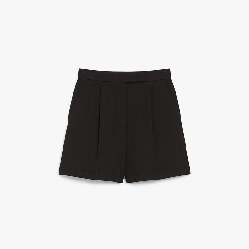 Stretch-cotton shorts