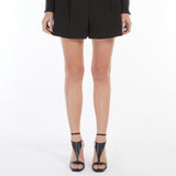 Stretch-cotton shorts