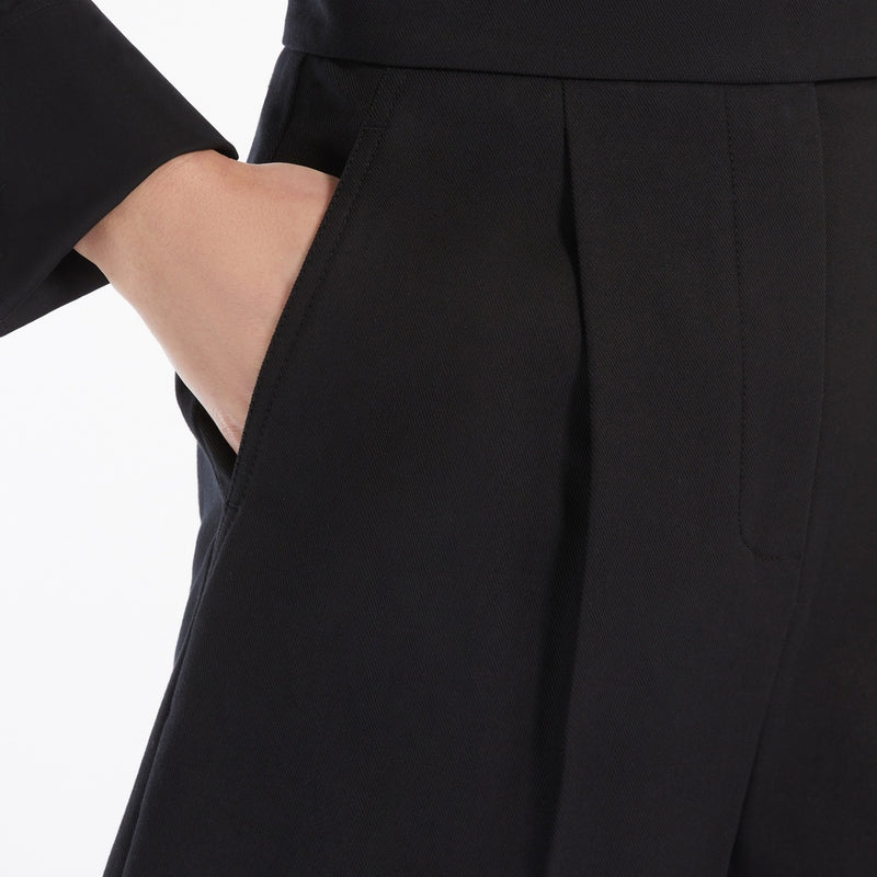 Stretch-cotton shorts