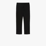 Cotton satin trousers