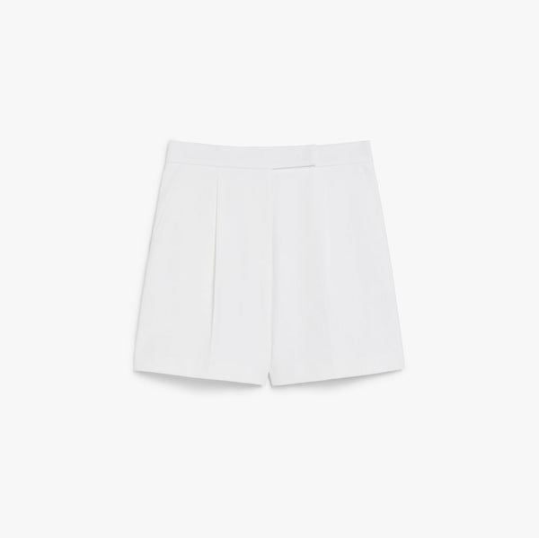 Stretch-cotton shorts