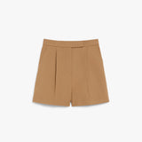 Stretch-cotton shorts