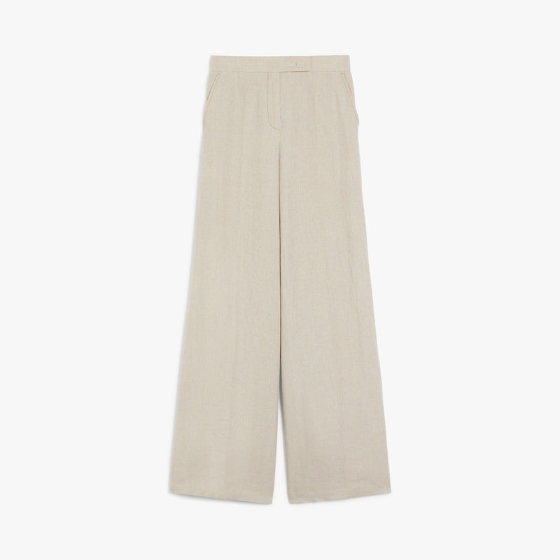 Linen canvas trousers