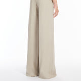 Linen canvas trousers