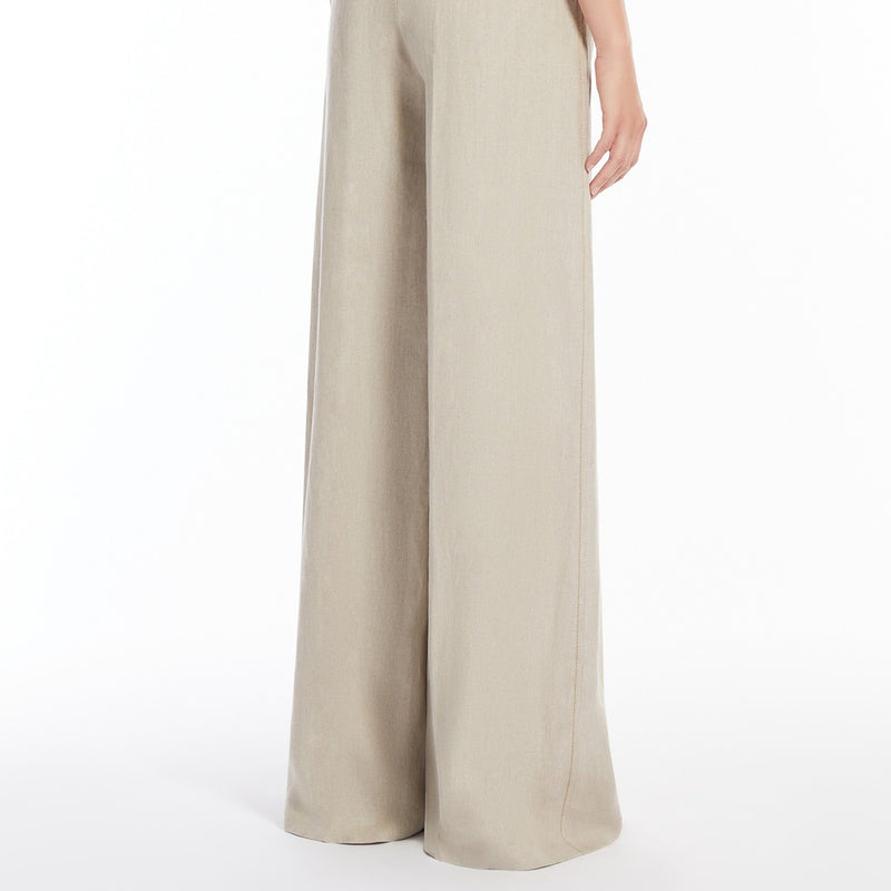 Linen canvas trousers