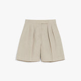 Pure linen shorts