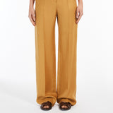 Pure linen trousers