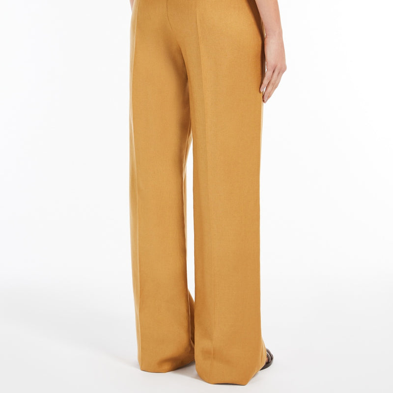 Pure linen trousers