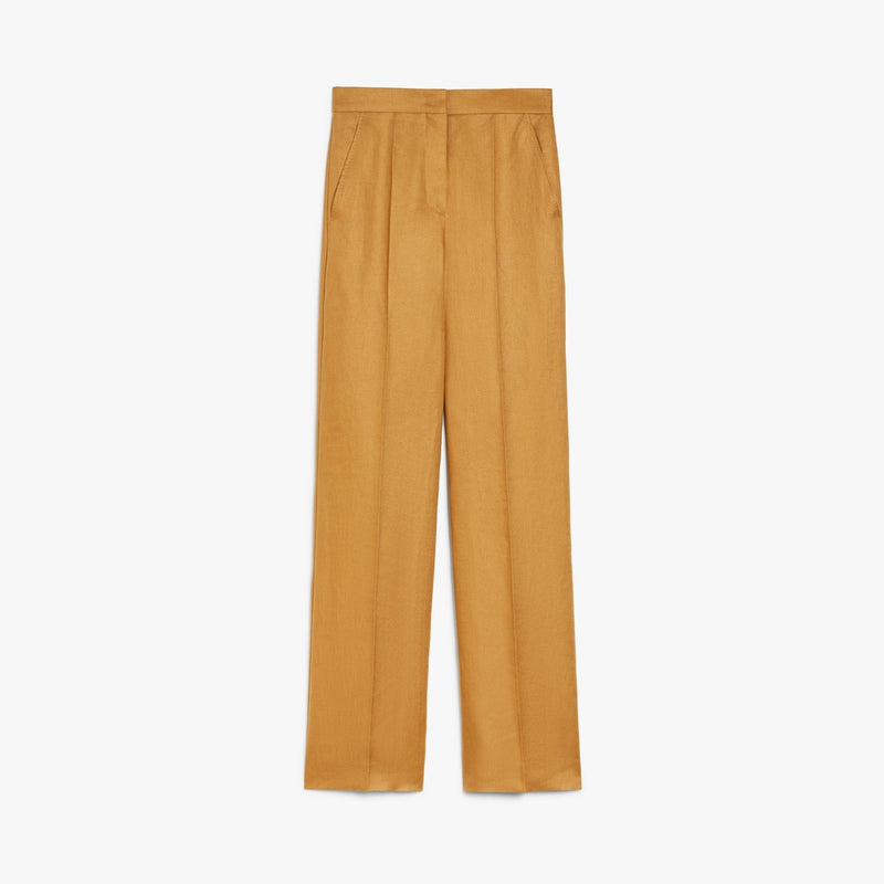 Pure linen trousers