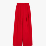 Stretch wool boyfriend trousers