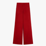 Cotton drill straight trousers