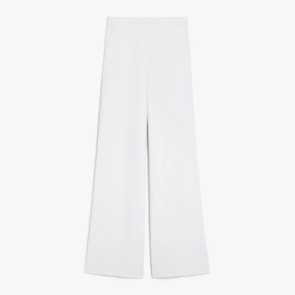 Cotton drill straight trousers