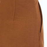 Compact jersey trousers