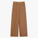 Cotton and linen trousers