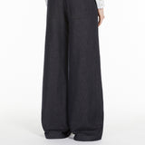 Cotton and linen trousers