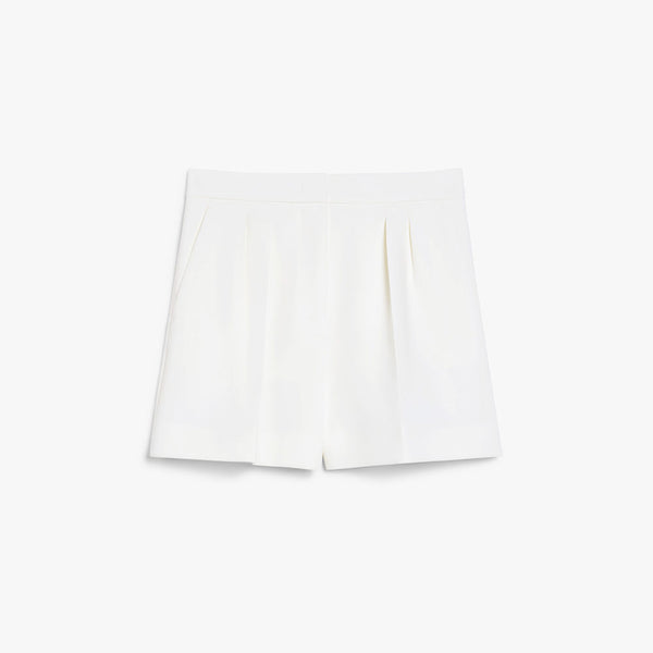 Wool canvas shorts