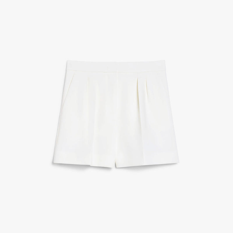 Wool canvas shorts