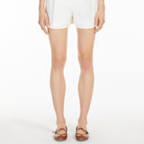 Wool canvas shorts