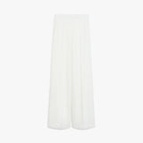Gabardine wool trousers