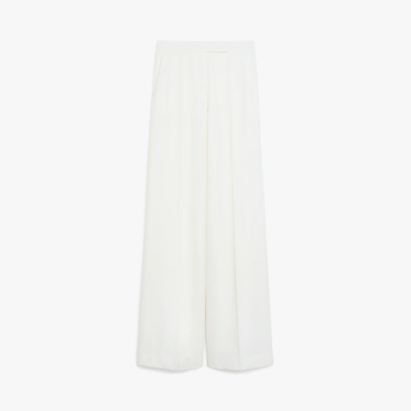 Gabardine wool trousers