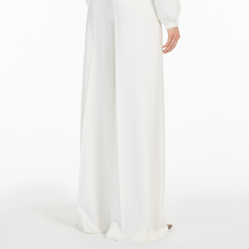 Gabardine wool trousers