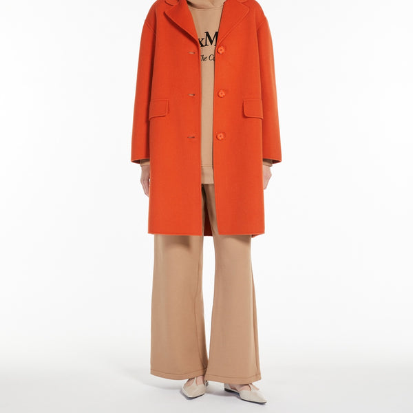 Wide jersey trousers
