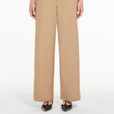 Cotton gabardine trousers