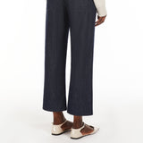 Indigo denim trousers