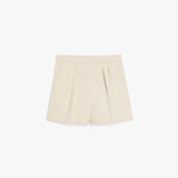 Wool canvas shorts