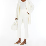Wool crepe trousers