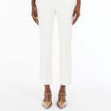 Wool crepe trousers