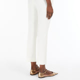 Wool crepe trousers