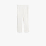 Wool crepe trousers