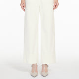 Stretch cotton bull denim jeans