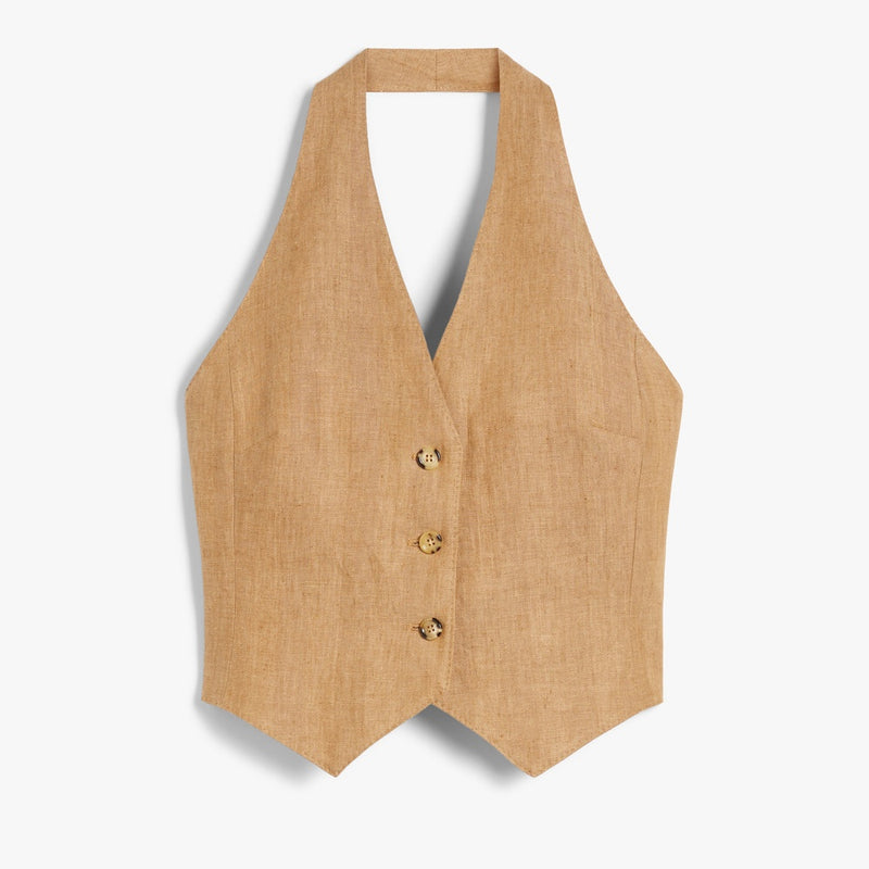 Linen Batavia waistcoat