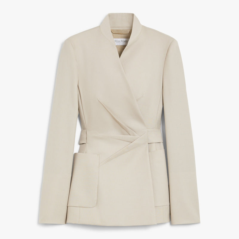 Wool, mohair and silk blazer