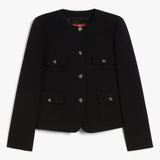 Cropped cady jacket