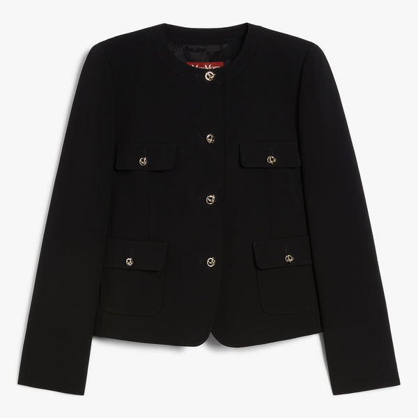 Cropped cady jacket