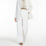 Semi-fitted cotton drill jacket