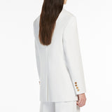 Semi-fitted cotton drill jacket