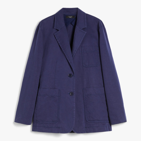 Cotton and linen jacket