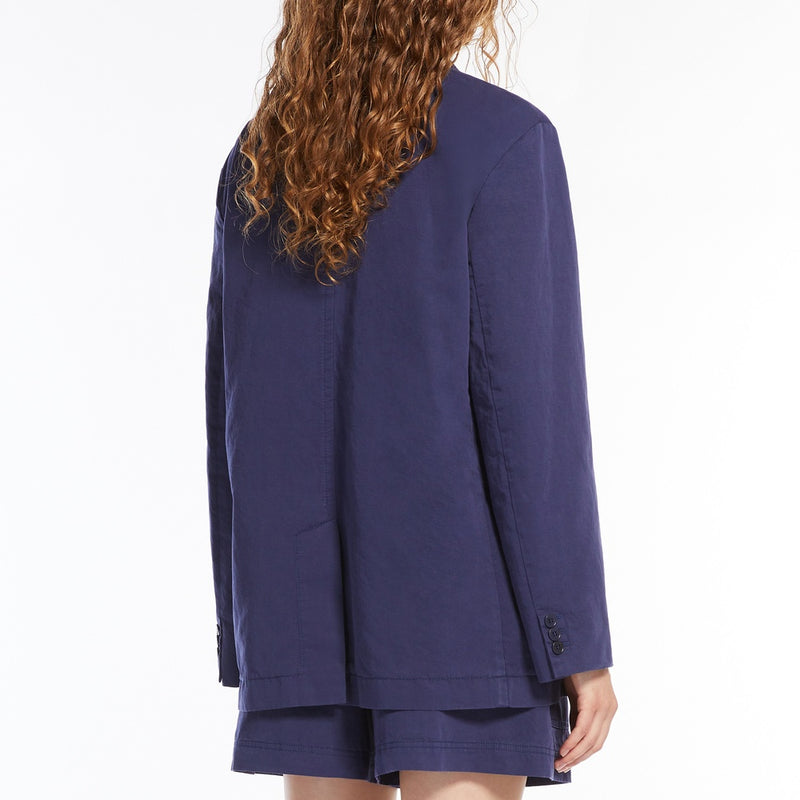 Cotton and linen jacket