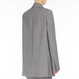 Oversized wool cloth blazer