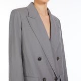 Oversized wool cloth blazer