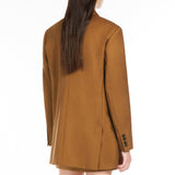 Olimpia Jacket in mohair wool and silk canvas