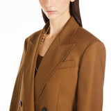 Olimpia Jacket in mohair wool and silk canvas