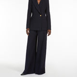 Gabardine wool blazer