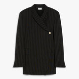Asymmetric tailored blazer